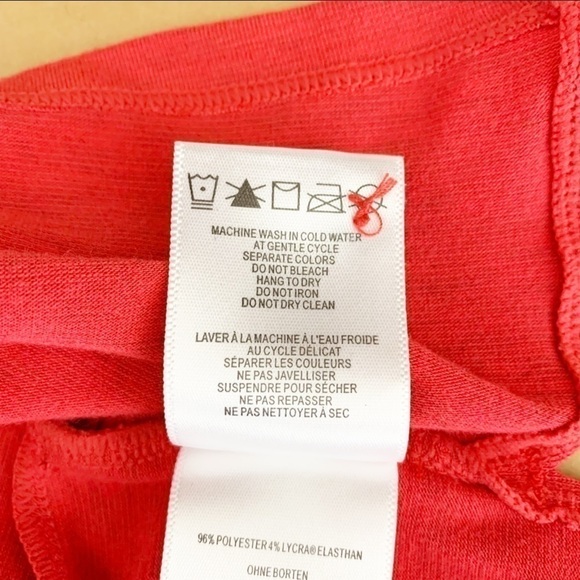 𝅺LOLE Peppermint Pullover Lightweight Cropped Hoodie Hot Pink Roll Tab Sleeves - Picture 11 of 13